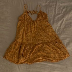 Sun Dress Floral Sleeveless Rayon